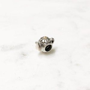 Pandora Teapot Two-Tone Charm